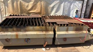 Kemper sectional cutting table and Weldfil compact 4000 extraction unit